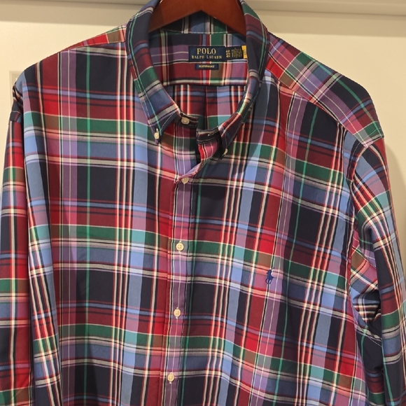 Polo by Ralph Lauren Men's Colorful Plaid Button-Down Shirt - Picture 1 of 3